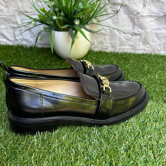 Sam Edelman christy black patent Leather loafers Size 9.5 womens gently us… - Picture 9 of 16